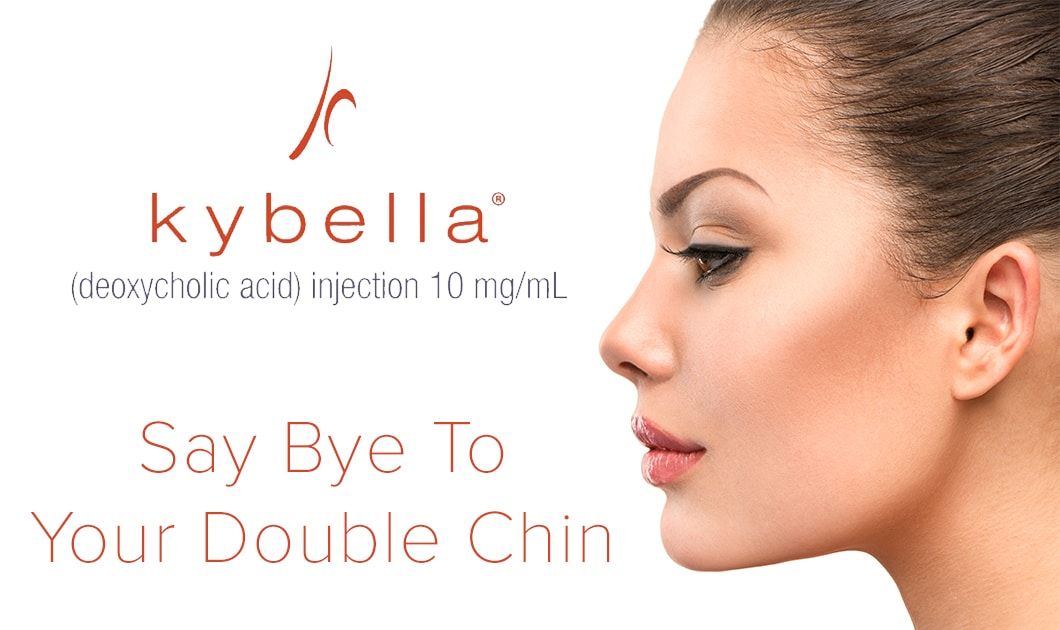 Kybella double chin treatment image poster